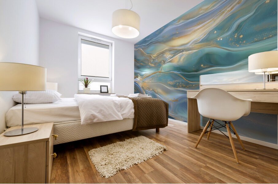 ORGANIC FLOW 42 Mural print