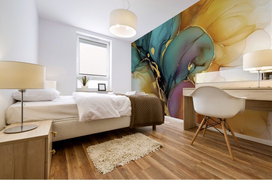 ORGANIC FLOW 46 Mural print