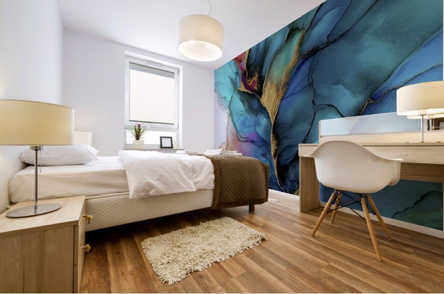 ORGANIC FLOW 47 Mural print