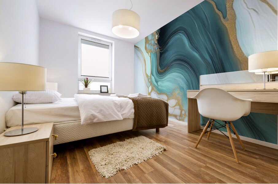 ORGANIC FLOW 50 Mural print