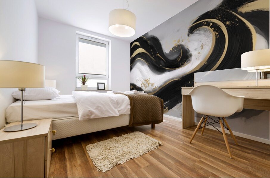 ORGANIC FLOW 54 Mural print