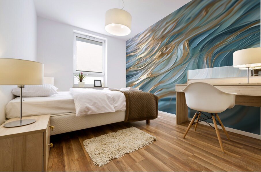 ORGANIC FLOW 57 Mural print