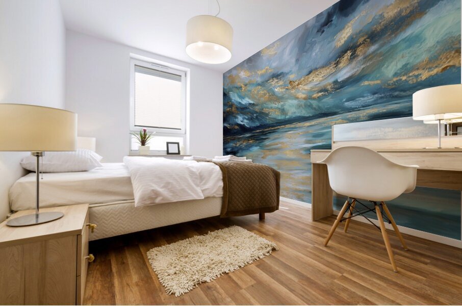 ORGANIC FLOW 64 Mural print