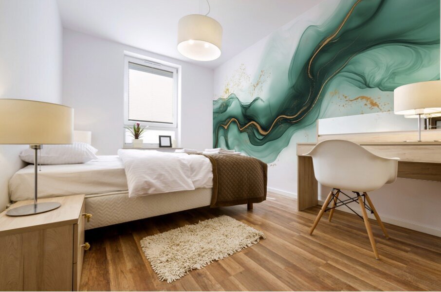 ORGANIC FLOW 72 Mural print