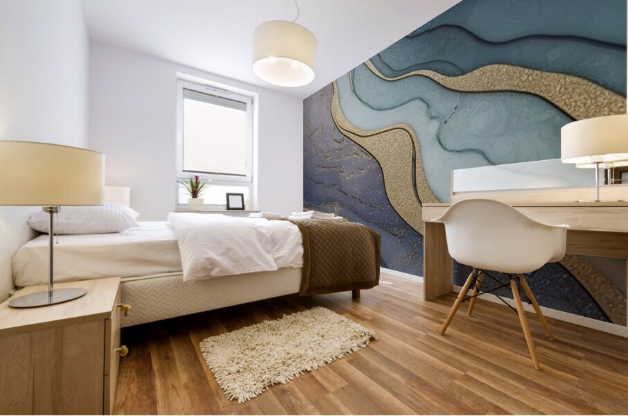 ORGANIC FLOW 74 Mural print