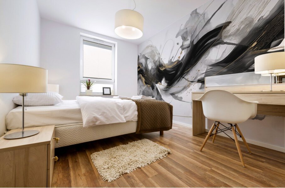 ORGANIC FLOW 75 Mural print