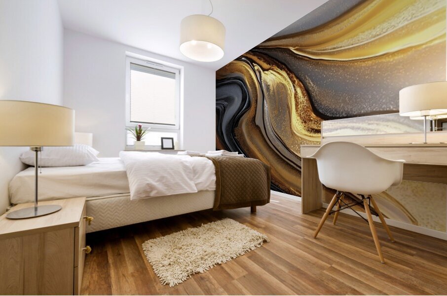 ORGANIC FLOW 3 Mural print