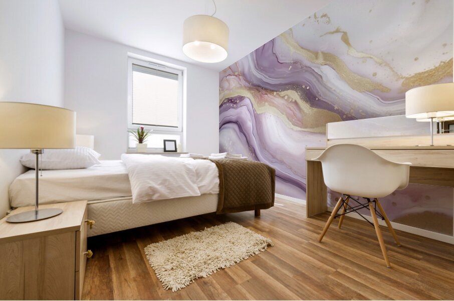 ORGANIC FLOW 4 Mural print