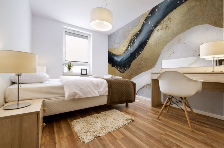 ORGANIC FLOW 5 Mural print