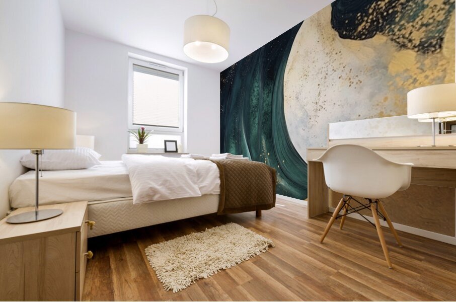 ORGANIC FLOW 6 Mural print