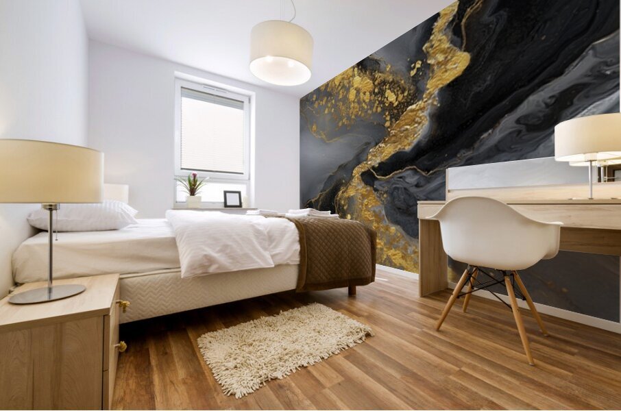 ORGANIC FLOW 8 Mural print