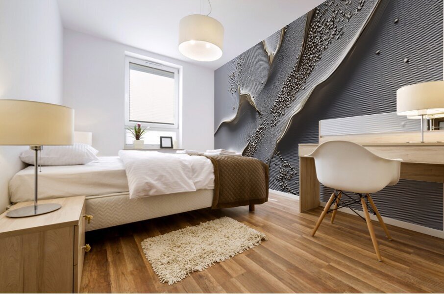 ORGANIC FLOW 9 Mural print