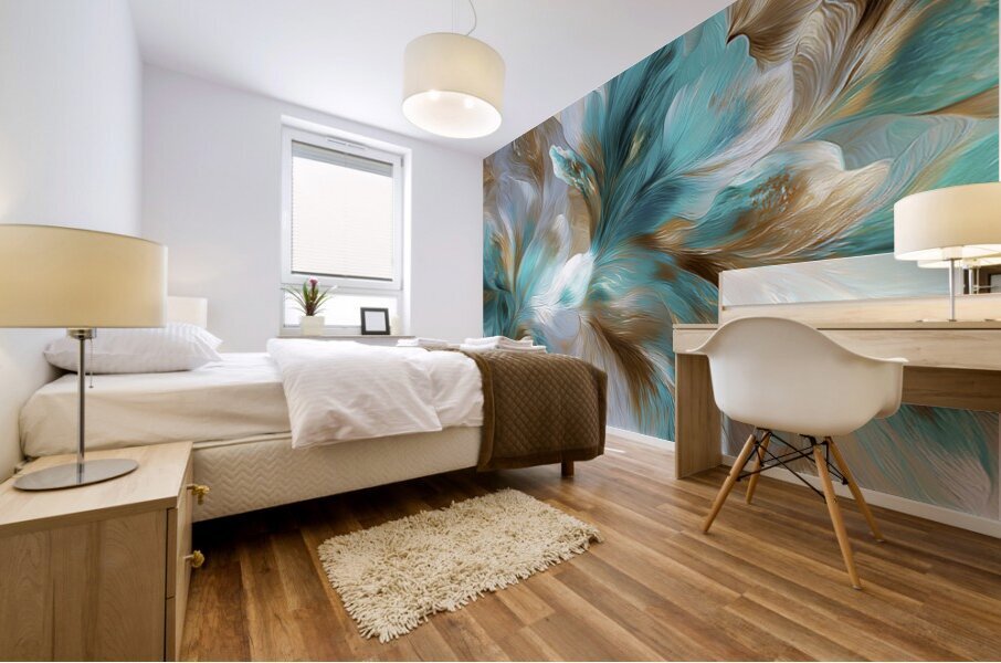 FLORAL 5 Mural print