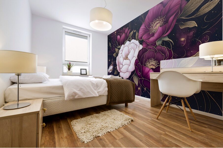 FLORAL 6 Mural print