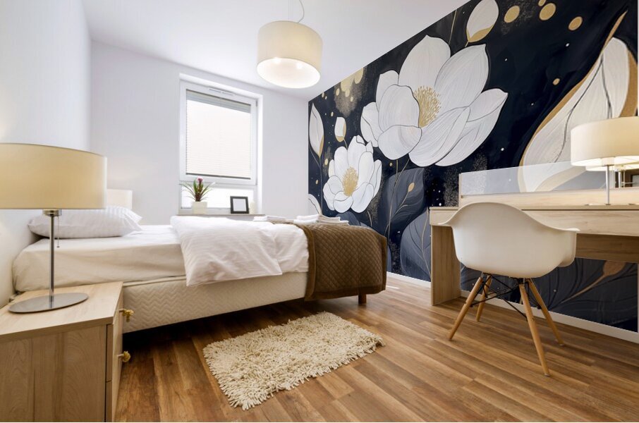 FLORAL 34 Mural print
