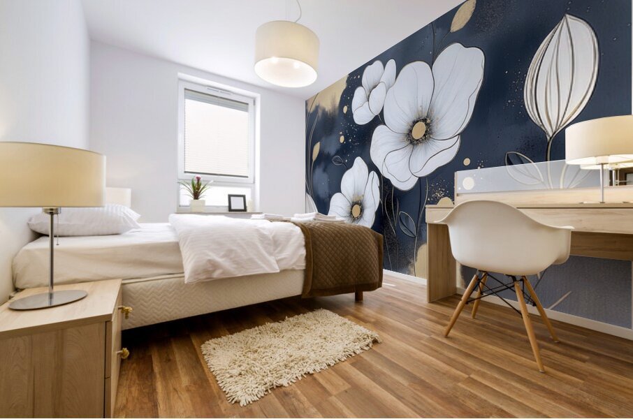 FLORAL 55 Mural print