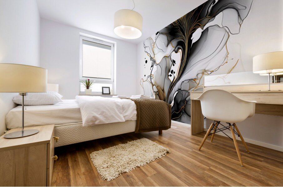 FLORAL 1 Mural print