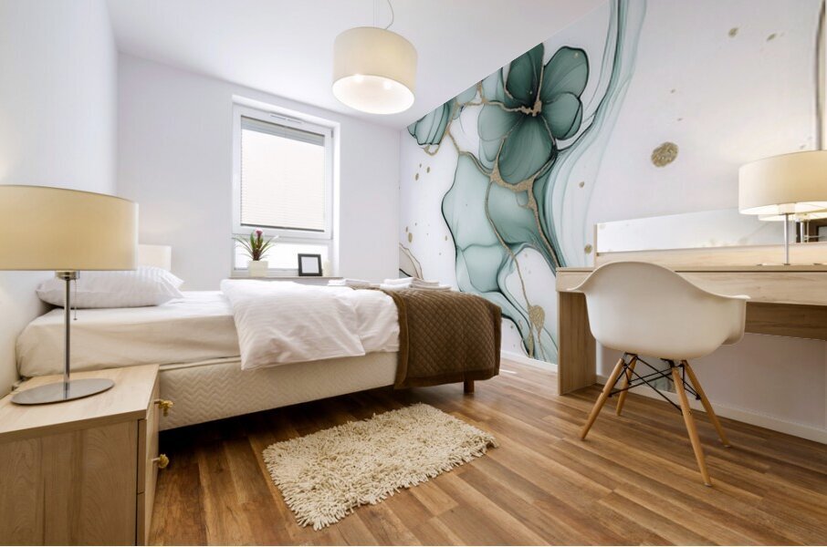 FLORAL 1 Mural print