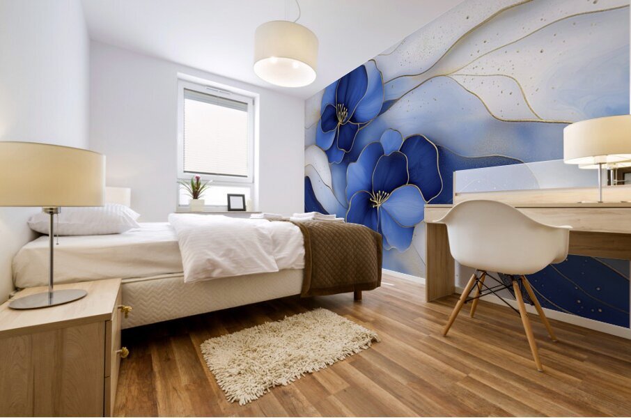 FLORAL 2 Mural print