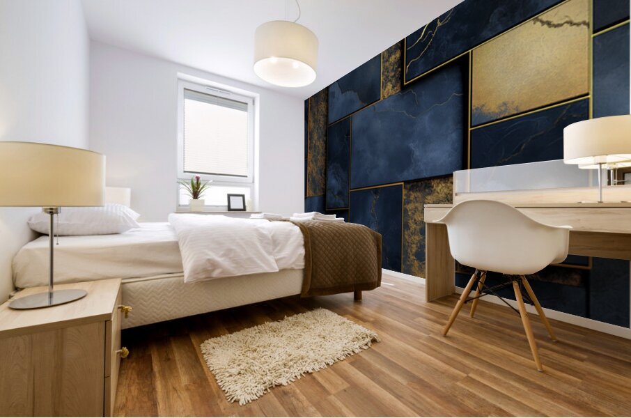 GEOMETRIC 45 Mural print