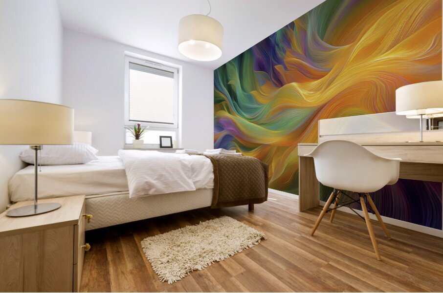 MODERN ABSTRACT 17 Mural print