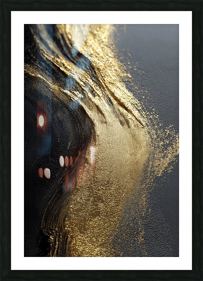 ORGANIC FLOW 1 Picture Frame print