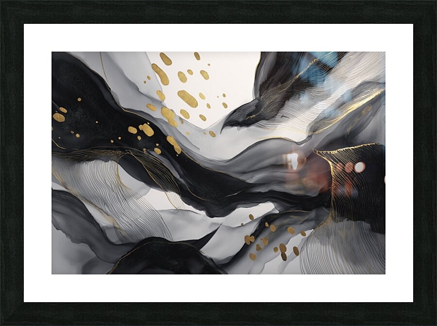 ORGANIC FLOW 2 Picture Frame print