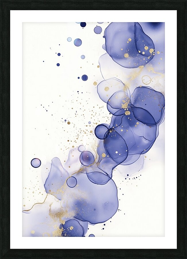 ORGANIC FLOW 3 Picture Frame print