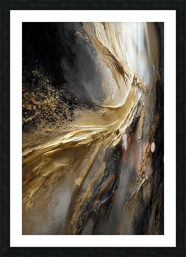 ORGANIC FLOW 6 Picture Frame print