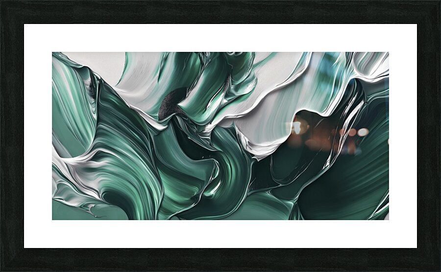 ORGANIC FLOW 8 Picture Frame print