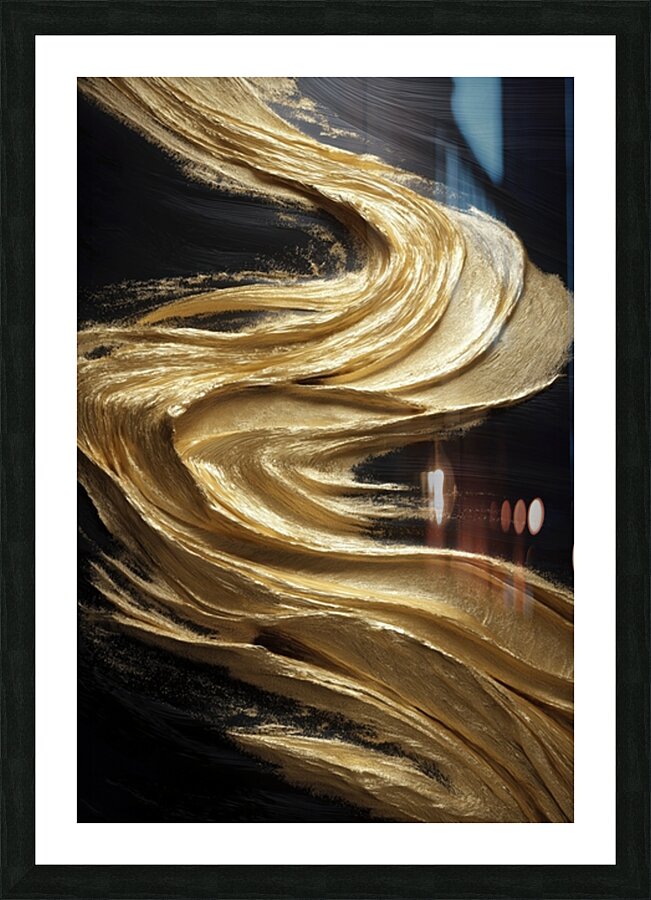 ORGANIC FLOW 11 Picture Frame print