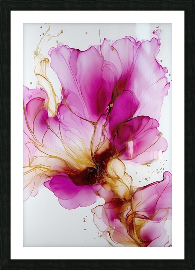 ORGANIC FLOW 19 Picture Frame print