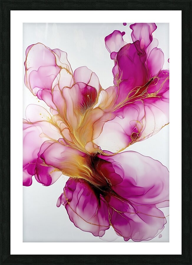 ORGANIC FLOW 20 Picture Frame print