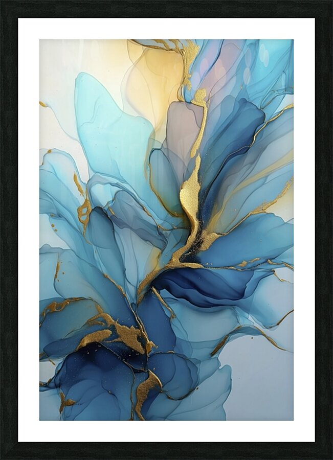ORGANIC FLOW 21 Picture Frame print