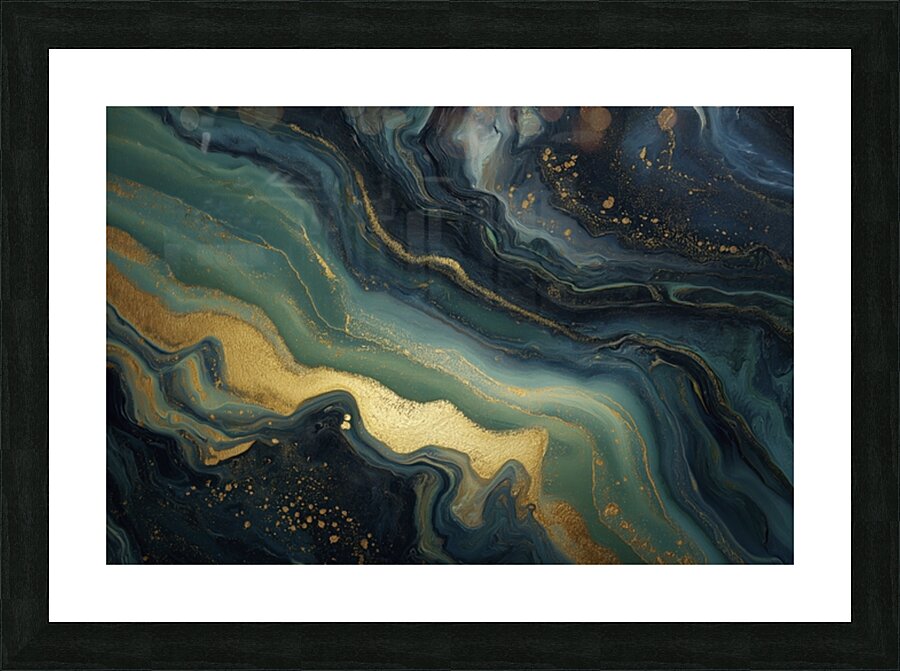 ORGANIC FLOW 22 Picture Frame print