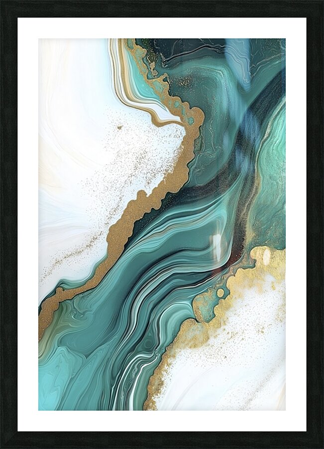 ORGANIC FLOW 24 Picture Frame print