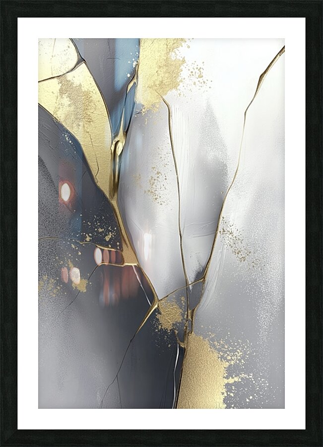 ORGANIC FLOW 26 Picture Frame print