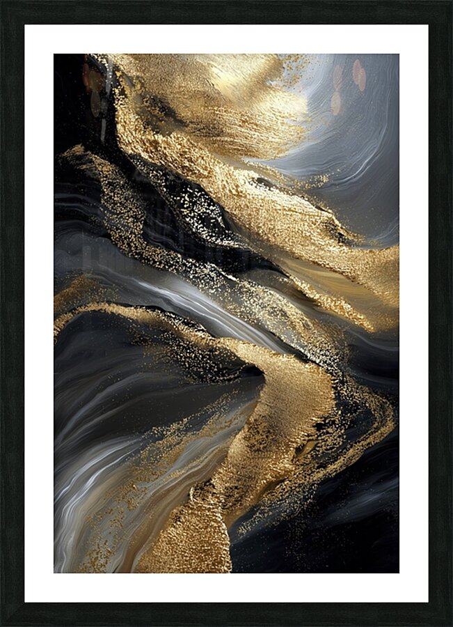 ORGANIC FLOW 29 Picture Frame print