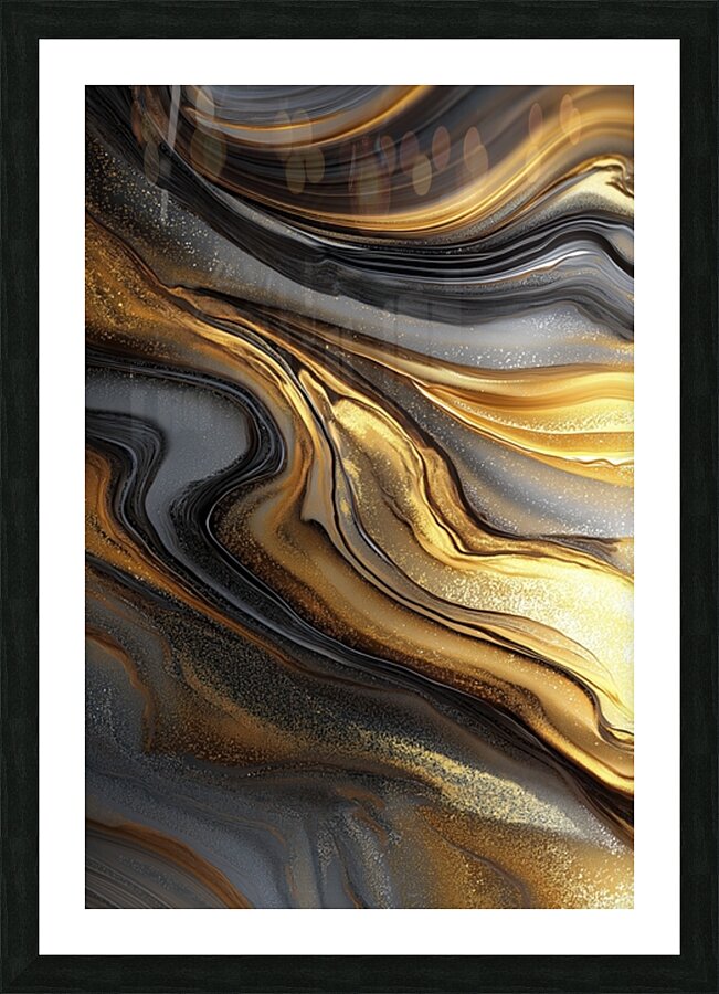ORGANIC FLOW 31 Picture Frame print