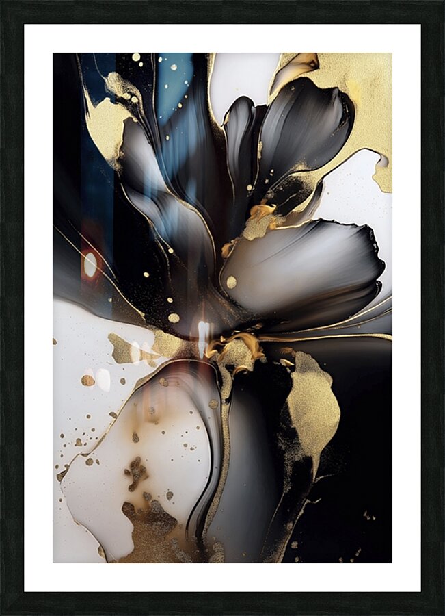 ORGANIC FLOW 33 Picture Frame print