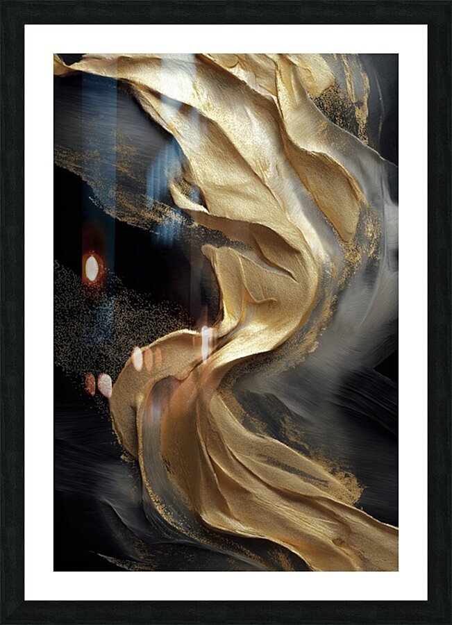 ORGANIC FLOW 34 Picture Frame print
