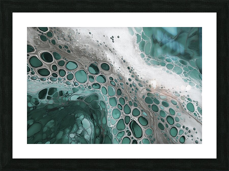 ORGANIC FLOW 40 Picture Frame print