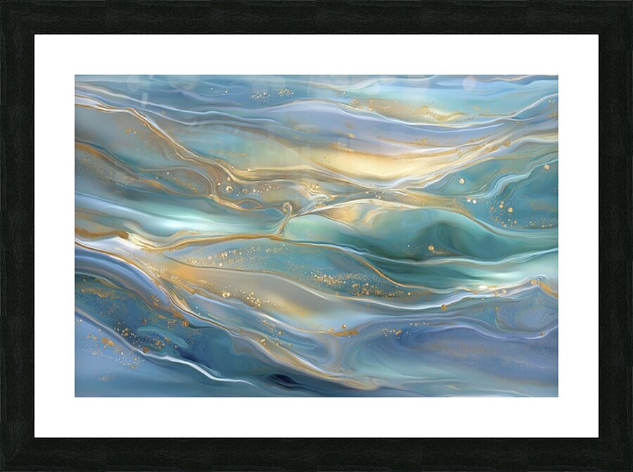 ORGANIC FLOW 42 Picture Frame print