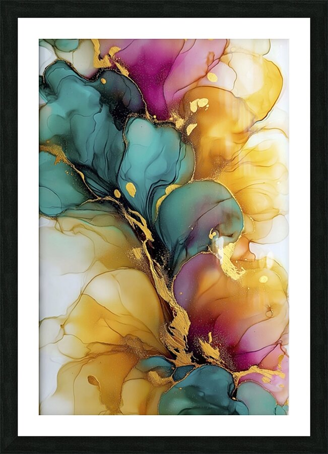ORGANIC FLOW 46 Picture Frame print