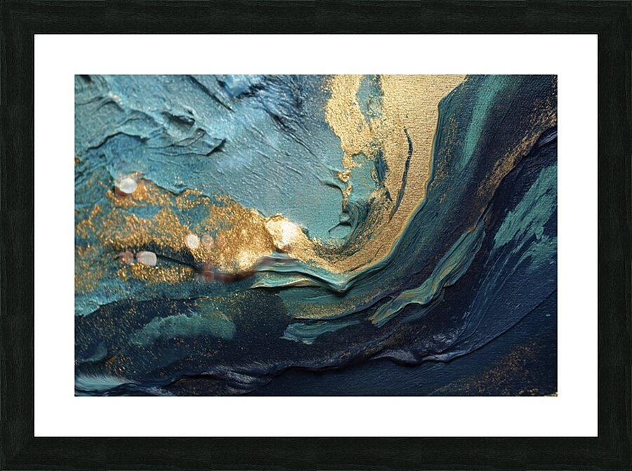 ORGANIC FLOW 49 Picture Frame print