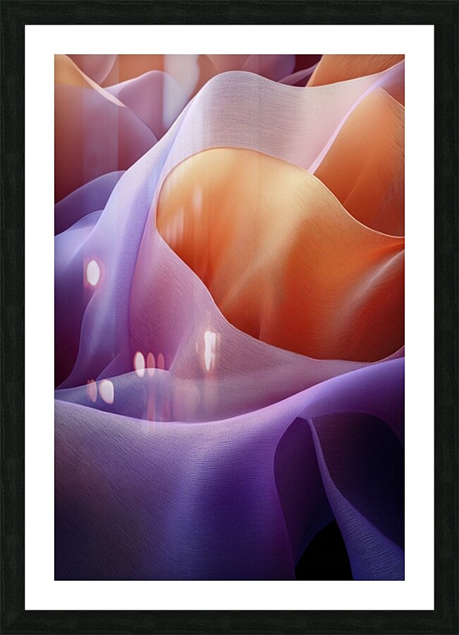 ORGANIC FLOW 56 Picture Frame print