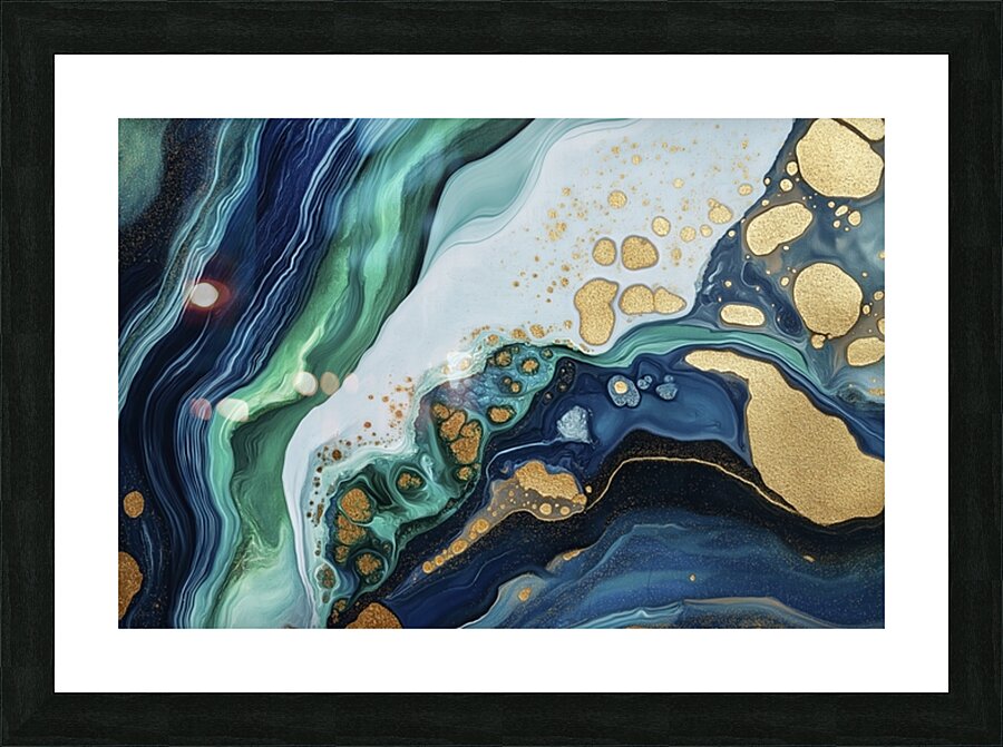 ORGANIC FLOW 59 Picture Frame print