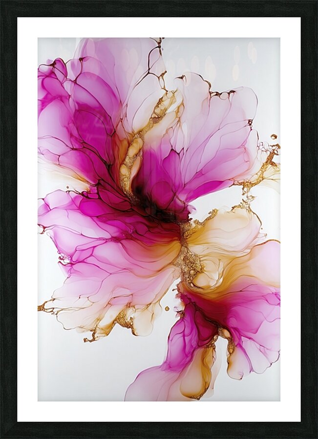 ORGANIC FLOW 60 Picture Frame print