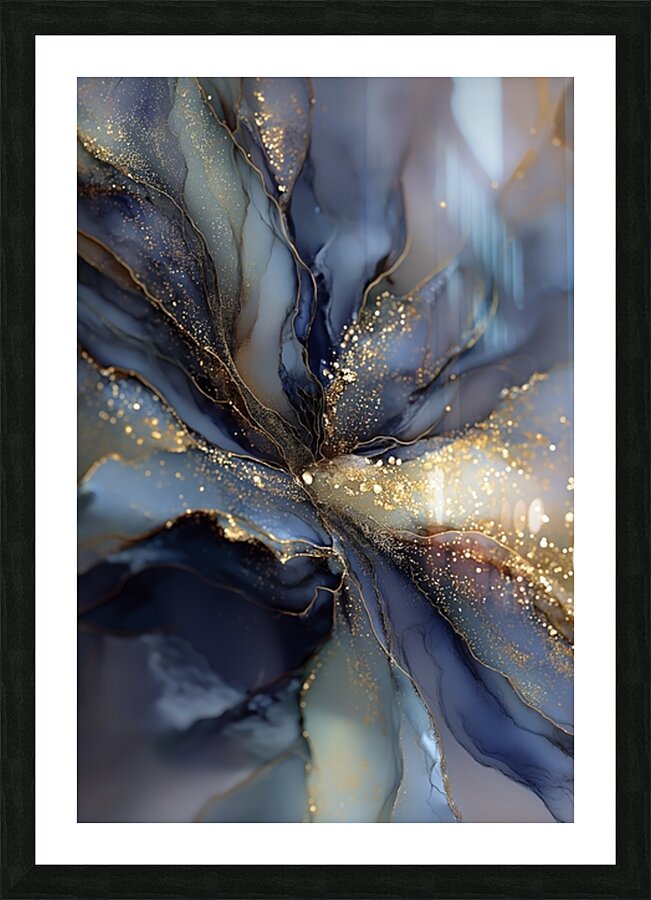 ORGANIC FLOW 62 Picture Frame print