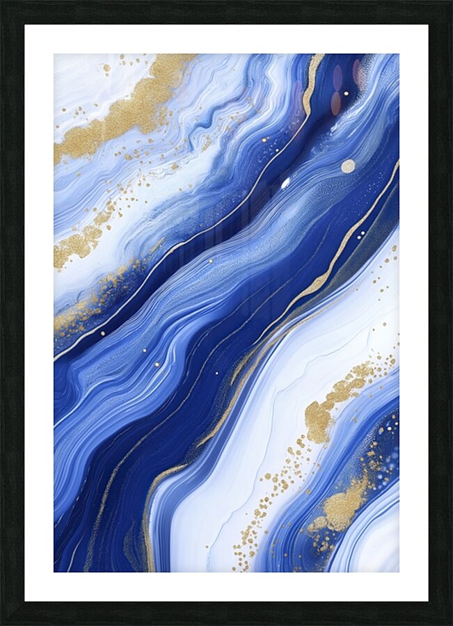 ORGANIC FLOW 65 Picture Frame print